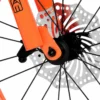 Bicicletta da Cross per Bambini 16" Arancione con Freni a Disco Rotelle