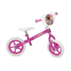 Bicicletta Pedagogica Princess a Spinta Senza Pedali Bici Balance Bike Bambina