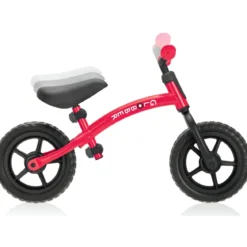 Bicicletta per Bambini 2-5 anni Rosso Regolabile per Equilibrio