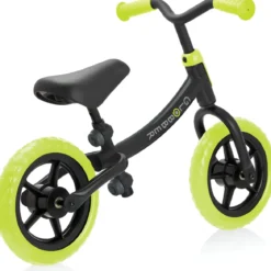 Bicicletta per Bambini 2-5 anni Verde Lime Regolabile per Equilibrio