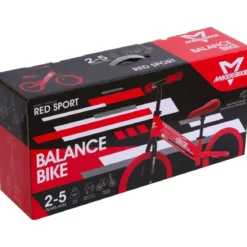 Bicicletta per Bambini Evolutiva Senza Pedali Rosso Balance Bike