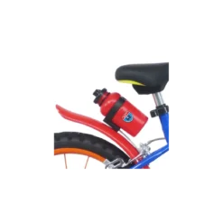 Bicicletta per Bambini 16" Hot Wheels Blu Rotelle Removibili Acciaio