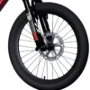 Bicicletta per Bambini Mountain Bike 20" Rosso con Freni a Disco