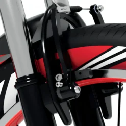 Bicicletta per Bambini Mountain Bike 20" V-Brake Ammortizzata Rossa