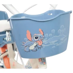 Bicicletta per Bambini 16" Stitch Disney Beige con Rotelle Removibili