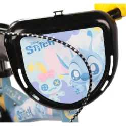 Bicicletta per Bambini 12" Stitch Disney Rotelle Removibili Acciaio