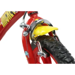 Bicicletta per Bambini 12" Topolino Disney Rosso Rotelle Borraccia