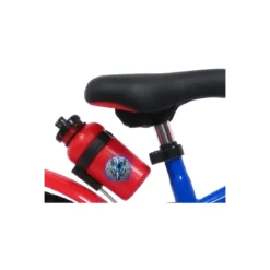 Bicicletta per Bambini 16" Transformers Rosso Blu Rotelle Borraccia