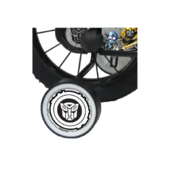 Bicicletta per Bambini 14" Transformers Giallo con Rotelle Borraccia
