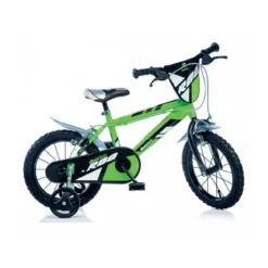 Bicicletta 16 Pollici 4 5 6 7 anni Pedali Rotelle 2 Freni da Bambino Bici Bimbo