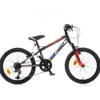 Bicicletta 20 Pollici MTB Sospensioni Moutain Bike Cambio 6 Velocita Bici Uomo