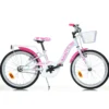 Bicicletta 20 Pollici Roadster Bike Bici da Bambina Passeggio