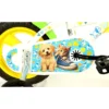 Bicicletta Rotelle per Bambini 12" Furry Fun Bianco Porta Borraccia