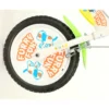 Bicicletta Rotelle per Bambini 14" Furry Fun Bianco Porta Borraccia