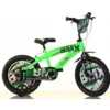 Bicicletta Ruota 14 Pollici BMX 3 4 5 6 anni Bici da Bambino Rotelle Bimbo Freni