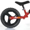 Bicicletta Senza Pedali 12" per Bambini in Acciaio Rosso Balance Bike