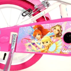 Bicicletta Winx 14 Pollici 4 5 6 7 Anni Bambina Dino Bikes Cestino Freni Rotelle