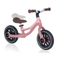 Biciletta per Bambini Altezza Regolabile Bici Rosa Pedagogica a Spinta