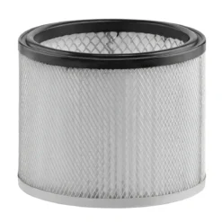 Bidone Aspiracenere 800W 15L Metallo Filtro HEPA Nero Barbecue Camini