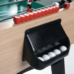 Biliardino Calciobalilla da Interno in MDF Acero con 10 Palline