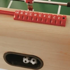 Biliardino Calciobalilla Pieghevole Salvaspazio Acero Campo in Laminato