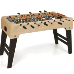 Biliardino Calciobalilla Pieghevole Salvaspazio Acero Campo in Laminato