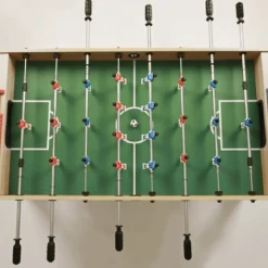 Biliardino Calciobalilla Pieghevole Salvaspazio Acero Campo in Laminato