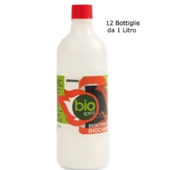 Bioetanolo 12 Bottiglie 1 litro Liquido Combustibile Bio Camino Stufa