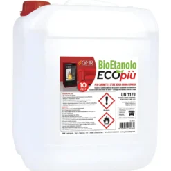 Bioetanolo Liquido per Camini e Stufe 10 Taniche 10L Ecologico Inodore