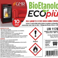 Bioetanolo Liquido per Camini e Stufe 10 Taniche 10L Ecologico Inodore