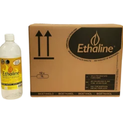 Bioetanolo 60 Taniche 1L per Biocamini e Stufe Combustibile Naturale