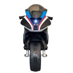 BMW Moto Elettrica per Bambini a Batteria 3 Ruote Scooter Triciclo Cavalcabile
