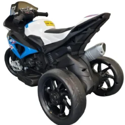 BMW Moto Elettrica per Bambini a Batteria 3 Ruote Scooter Triciclo Cavalcabile