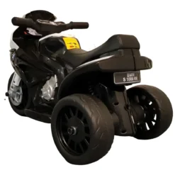BMW Moto Elettrica per Bambini a Batteria 3 Ruote Motorino Scooter Cavalcabile