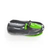 Bob Doppio Stratos Freno Volante Nero 2 Posti Slitta Slittino da Neve Max 120kg