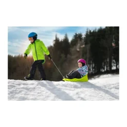 Bob Neve Bambini 74x38 cm con Schienale Alto e Cintura Sicurezza