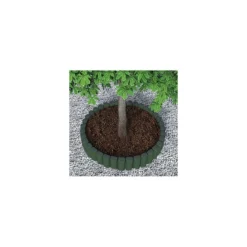 Bordatura in Plastica Modulare 6 pezzi Verde Bordura Aiuole Piante