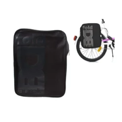 Borsa per Bicicletta Posteriore Laterale Bici da Passeggio o Pieghevole Bike