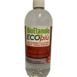 12 Bottiglie 1L Bioetanolo Liquido per Camini Stufe Ecologico Inodore
