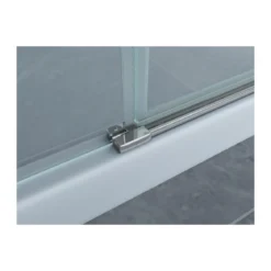 Box Cabina Doccia 2 Anta Battente 70 x 80 90 100 Fissa 8 mm Angolare Cristallo