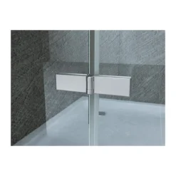 Box Cabina Doccia 2 Anta Battente 70 x 80 90 100 Fissa 8 mm Angolare Cristallo