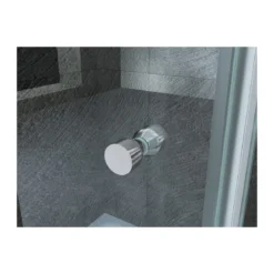 Box Cabina Doccia 1 Anta Battente 70 80 90 100 Angolare 8mm in Cristallo Vetro