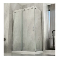 Box Doccia Angolare 8 mm Parete Fissa Scorrevole 70 80 90 100 120 140 Cristallo