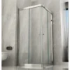 Box Doccia Angolare 70x90 100 120 80x100 120 2 Ante Scorrevole in Cristallo