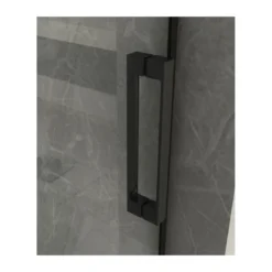 Box Doccia 120 cm 8 mm Nicchia 1 Anta Scorrevole in Cristallo