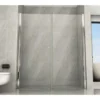 Box Doccia Cristallo 8 mm 2 Ante Battenti da 60 a 100 cm Nicchia