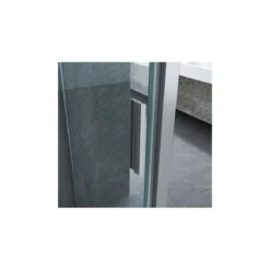 Box Doccia Cristallo 6 mm Vetro Angolo 2 Lati Scorrevole Quadrato Rettangolare