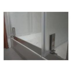 Box Doccia 3 Lati Opaco 6 mm Anta Battente Saloon 60 70 80 90 100 120 130 140 cm