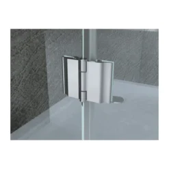 Box Doccia 8mm Nicchia Anta Battente Parete Fissa Cristallo 80 90 100 110 120 140