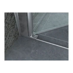 Box Doccia 8mm Nicchia Anta Battente Parete Cristallo Trasparente 70 80 90 100